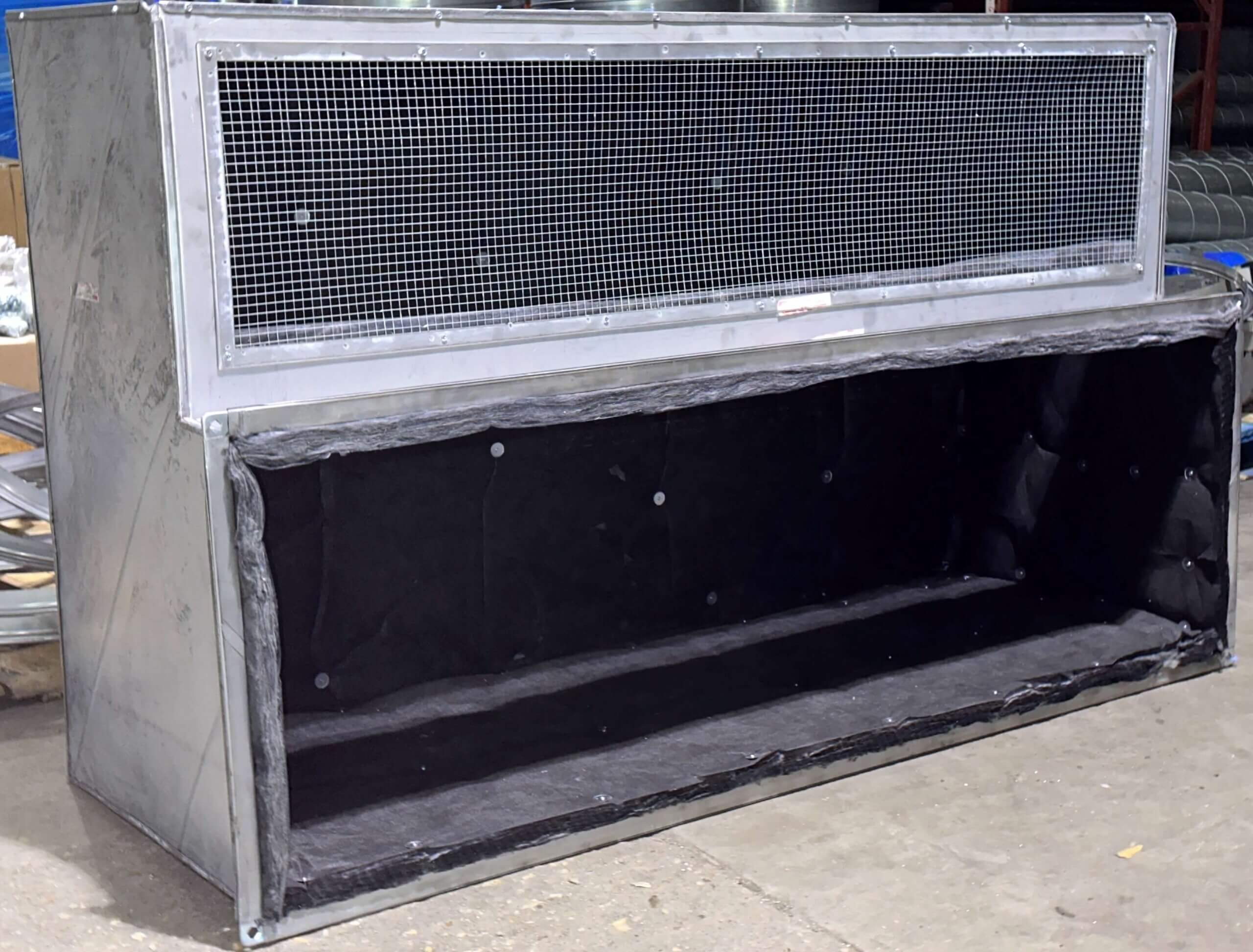 Rect. Fitting w. Bird screen Rect. Fitting