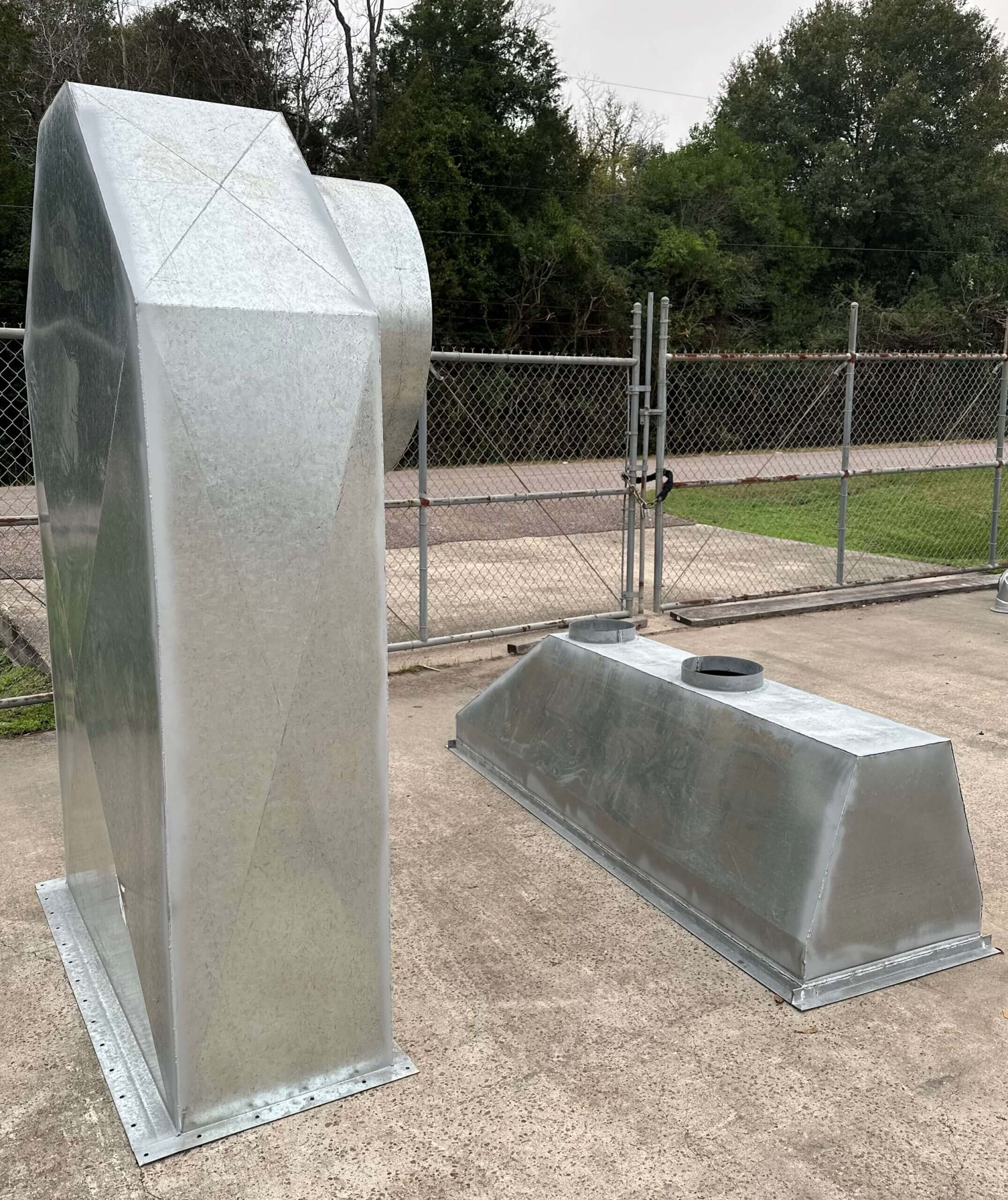 Custom Inlet Transition & Canopy Hood