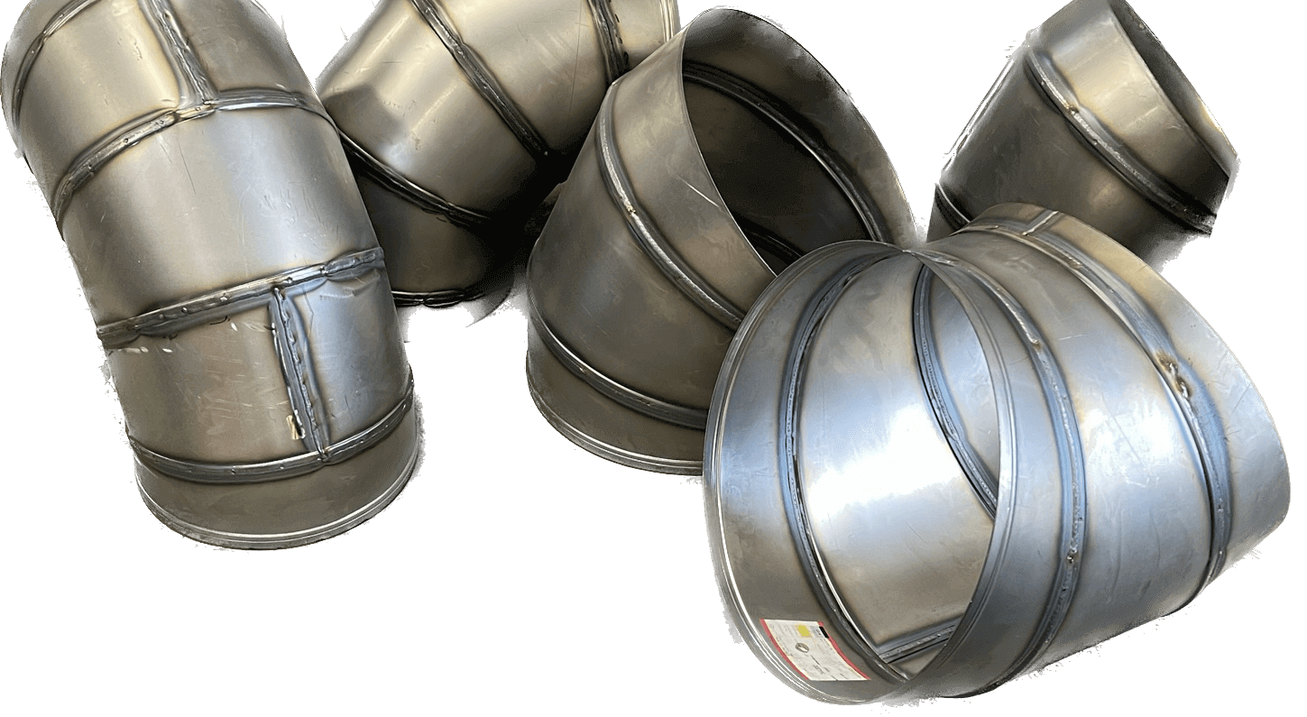 Fully Welded SS 45 deg Elbows