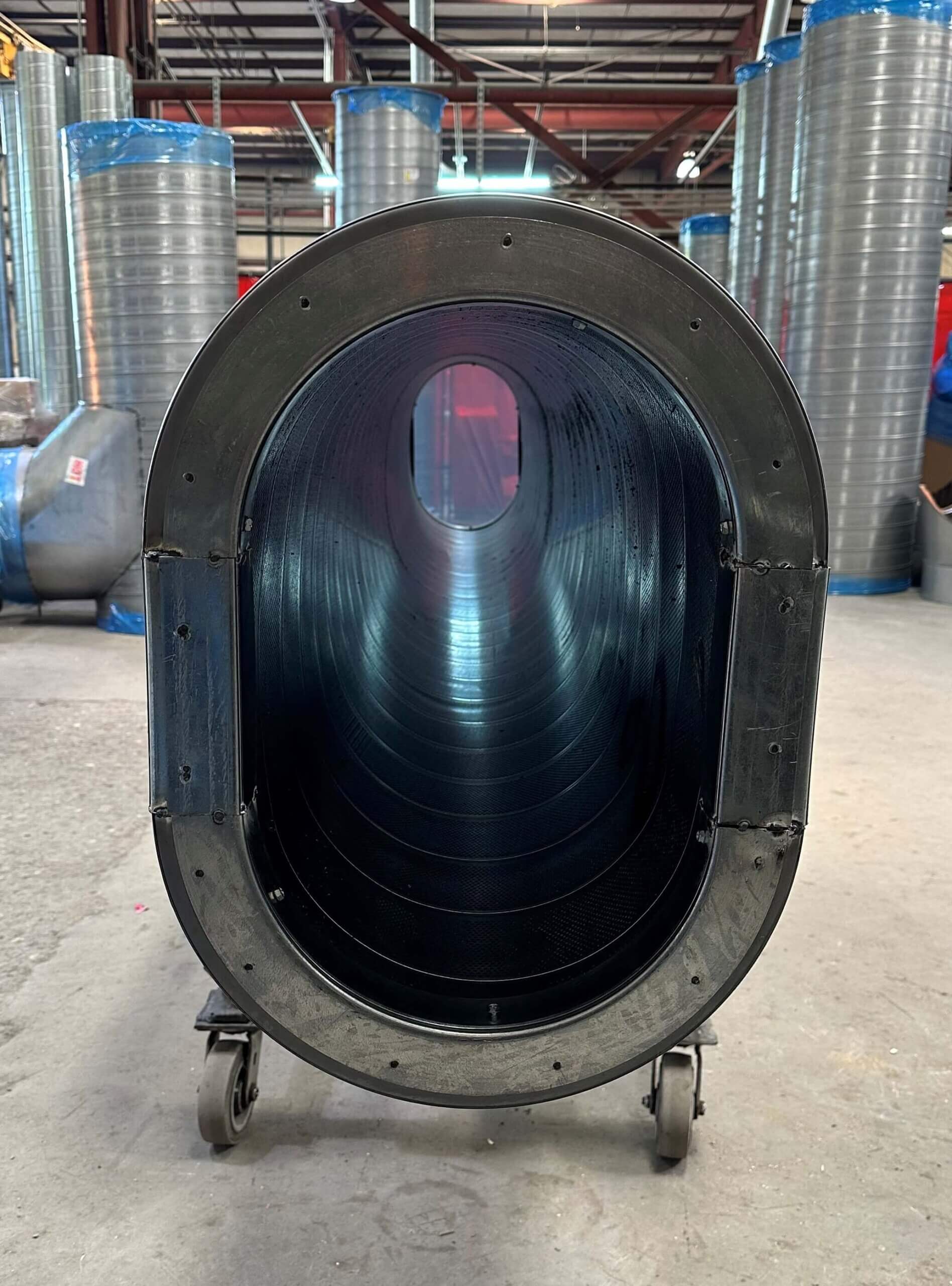 Flat Oval Spiral Pipe 11 Flat Oval Gallery 12