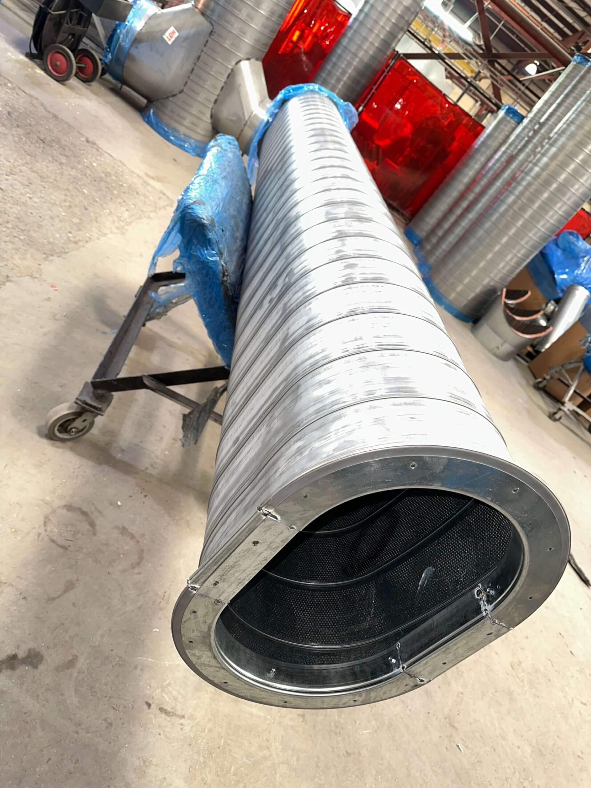 Flat Oval Spiral Pipe 5 Flat Oval Gallery 6