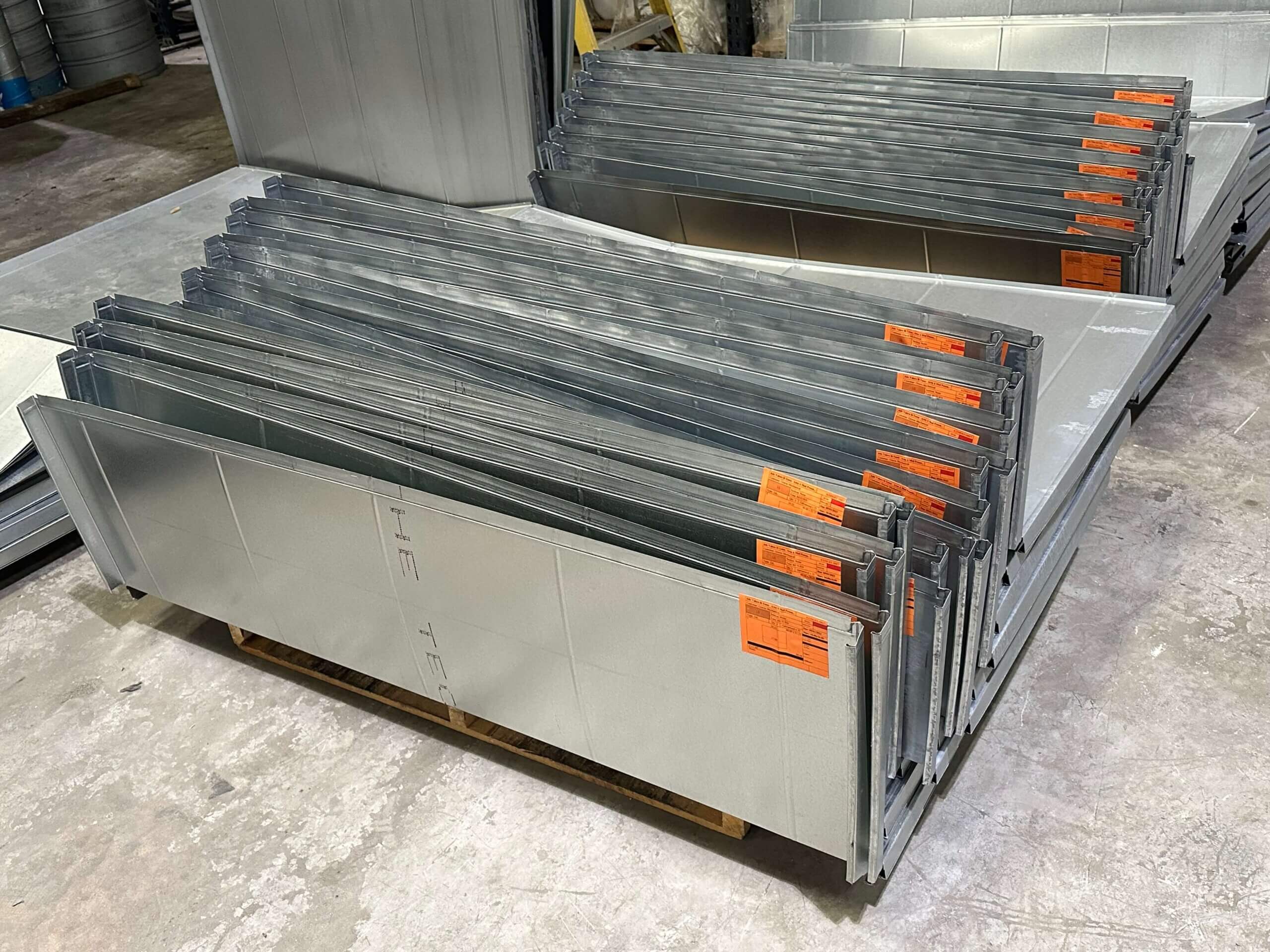 Galvanized Single Wall / L Section Galvanized Single Wall