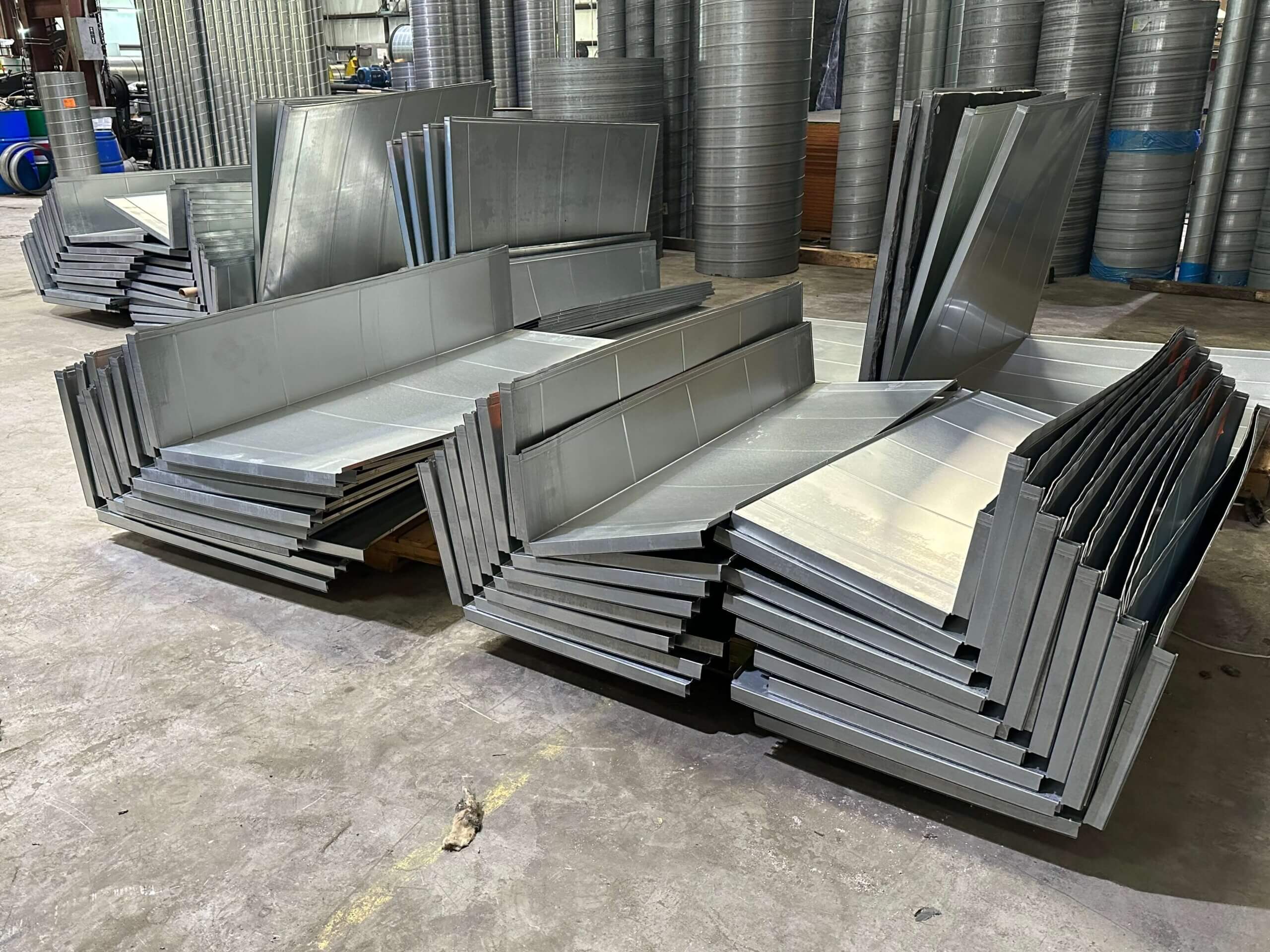 Single Wall Duct / Galvanized Single Wall / L Section Galvanized Single Wall / L Section