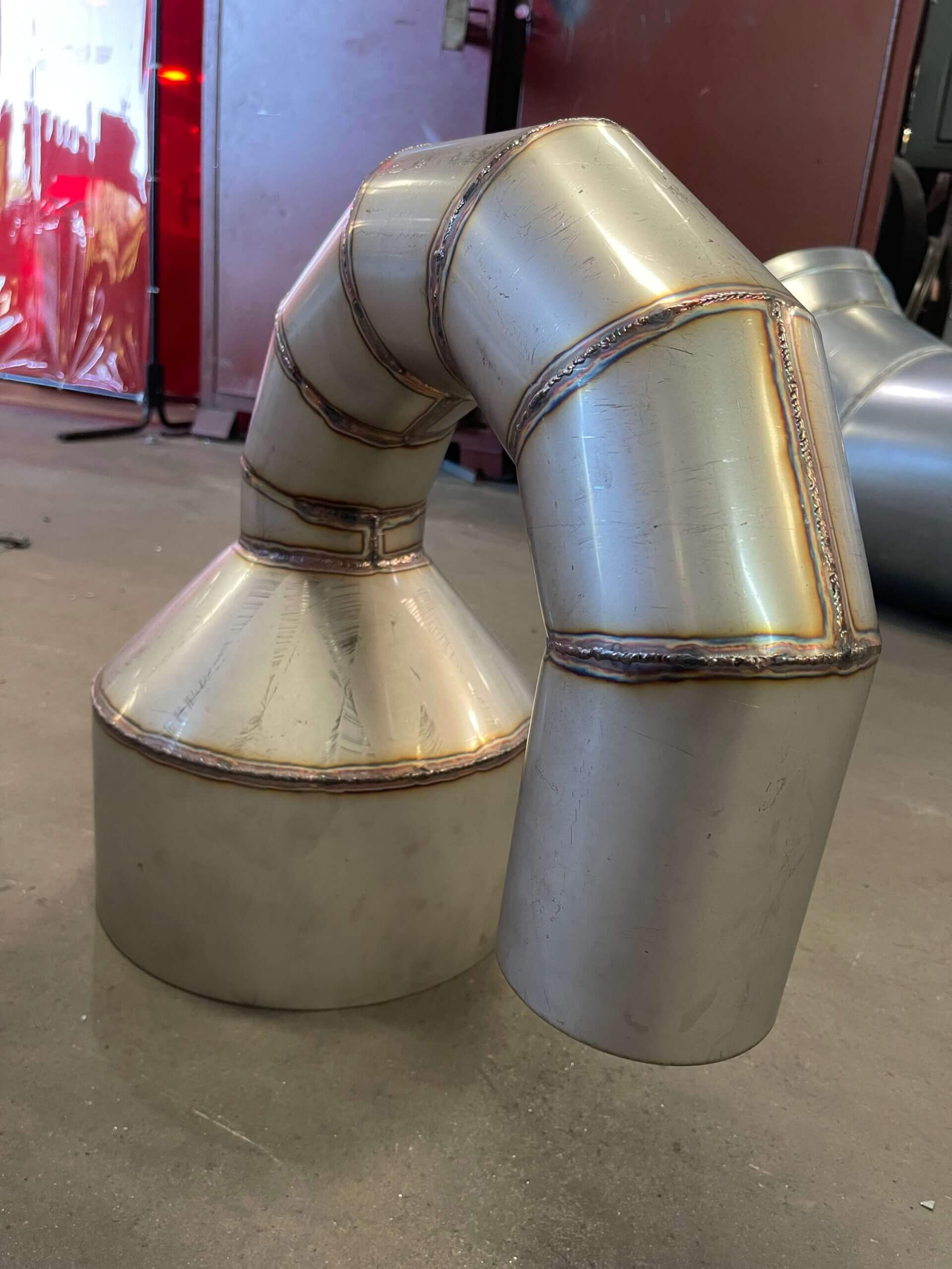 Welded Stainless Steel Gooseneck